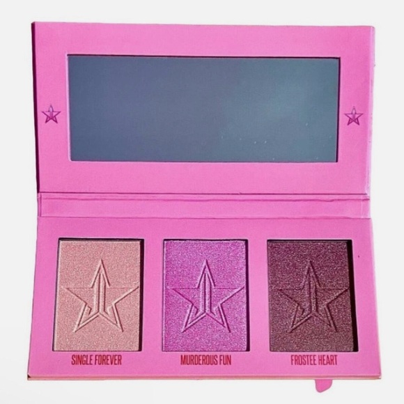 Jeffree Star Heartbreaker SkinFrost Highlighter Palette NIB. Discontinued - Picture 2 of 3